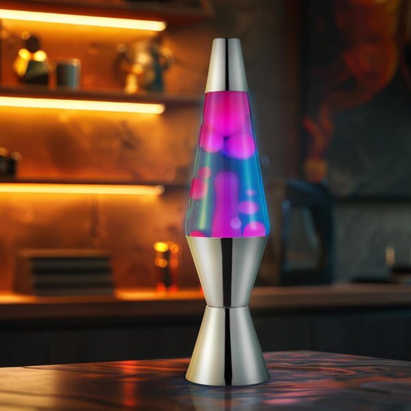 LAVA The Original Lamp - 14.5" Techno Chrome